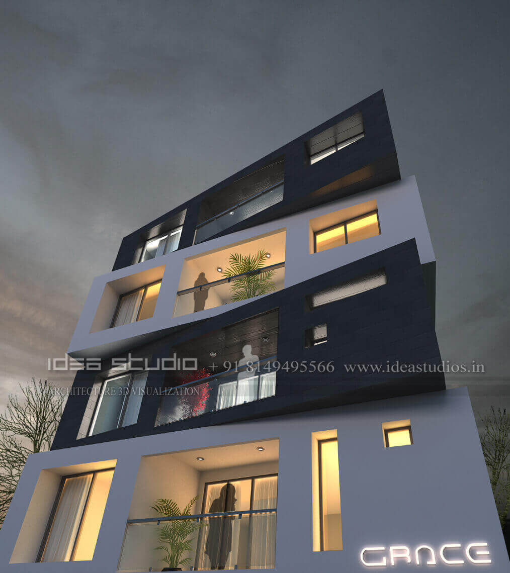 3D view home design