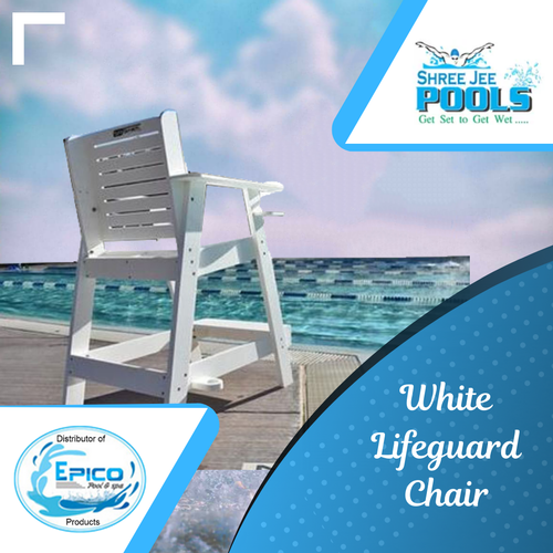 White Lifeguard Chair