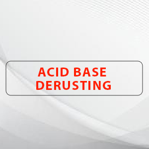 Acid Base Derusting