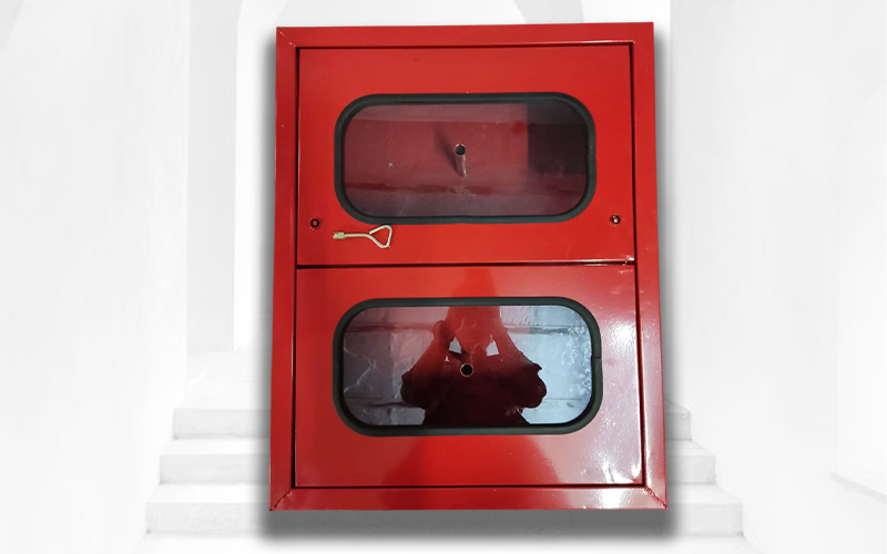 Double Door Fire Hose Box