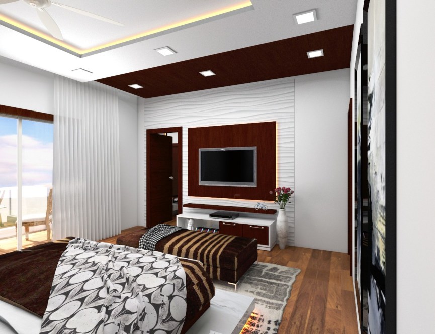 Entertainment unit interior design