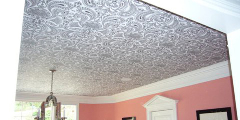 wallpaper for ceiling design