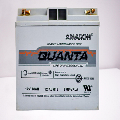 Amaron Quanta 12V 18Ah Smf Battery Repairing service in Delhi NCR: Omaxe Power Service