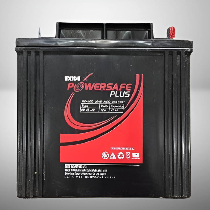 Exide 12v 42Ah Powersafe Plus Smf Battery Rental Service in Delhi NCR: Omaxe Power Service