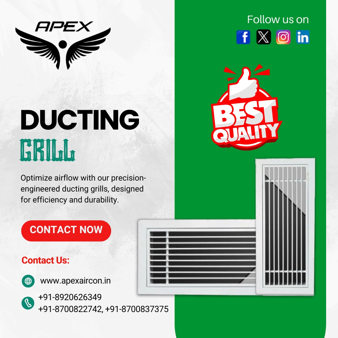 Best Ducting Grill Manufacturer in Ghaziabad | Apex Aircon