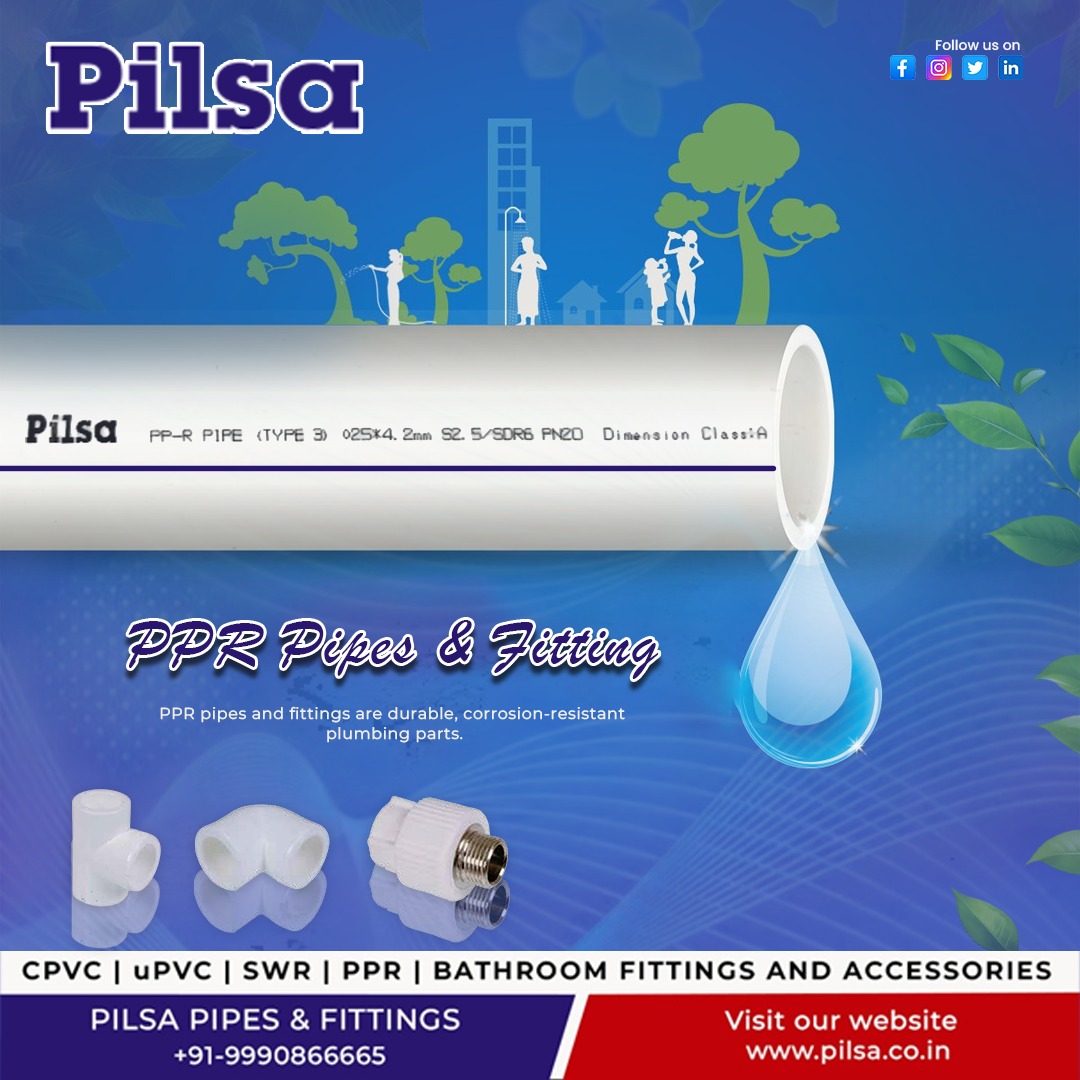 CPVC Drinking Water Pipes Manufacturer in Noida: Pilsa Pipe