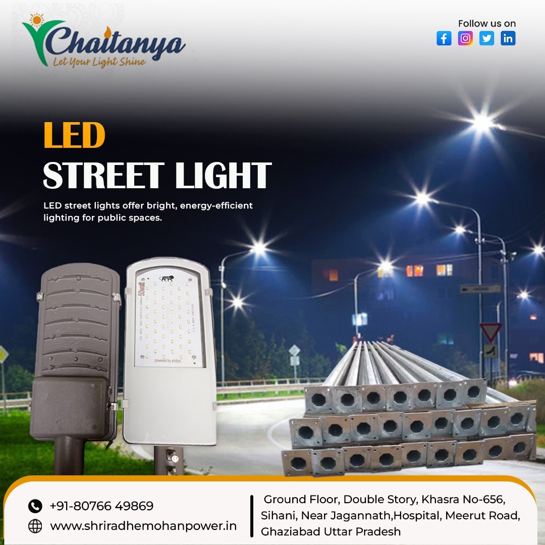 Led Street Light Suppliers From Delhi Ncr: Shri Radhe Mohan Power