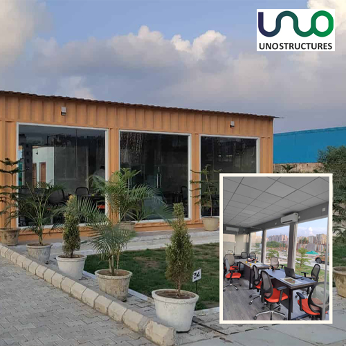 Office Container Manufacturer from Delhi NCR: Uno Structure Pvt Ltd