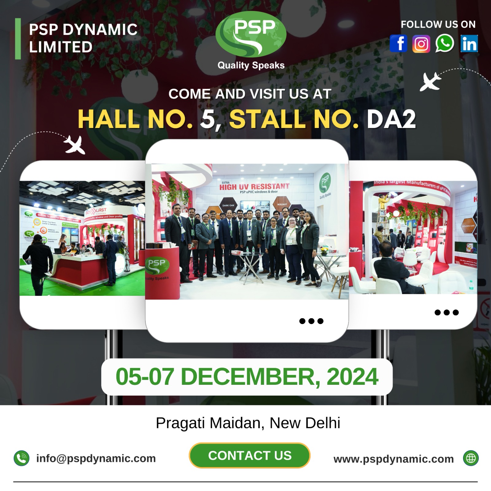 Redefining Construction: PSP Dynamic Exhibition at Zak Expo 2024