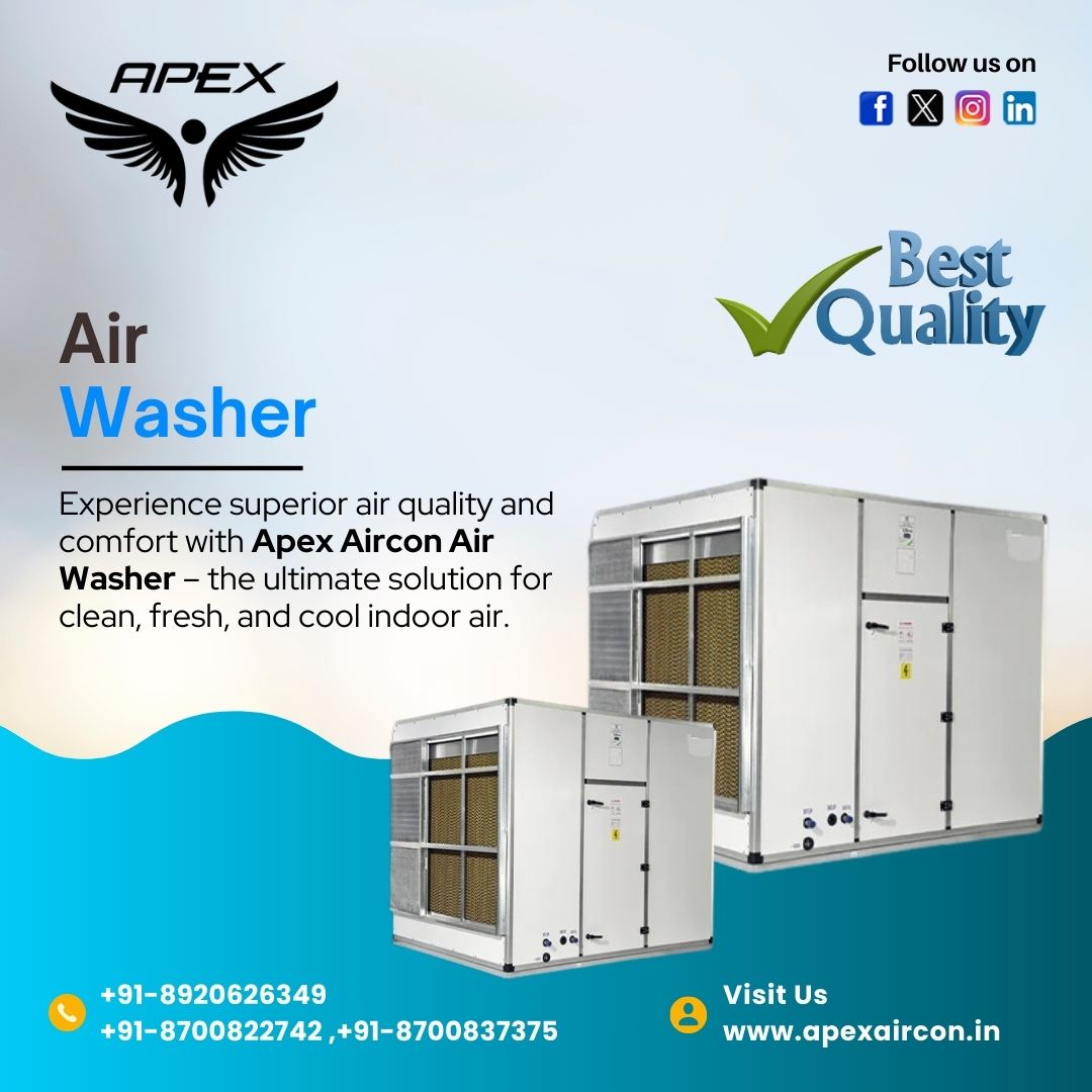 Top Air Washer Supplier in Delhi NCR: Apex Aircon