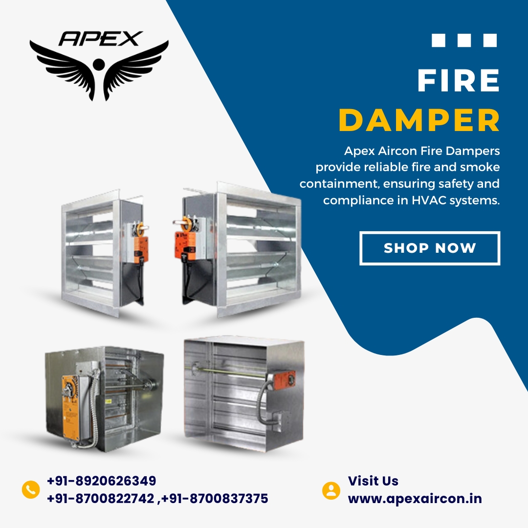 Top Collar Damper Dealer in Delhi NCR: Apex Aircon