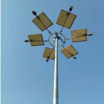 120W Solar Highmast Lighting System