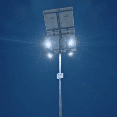 60W Solar Highmast Lighting System