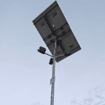 80W Solar Highmast Lighting System