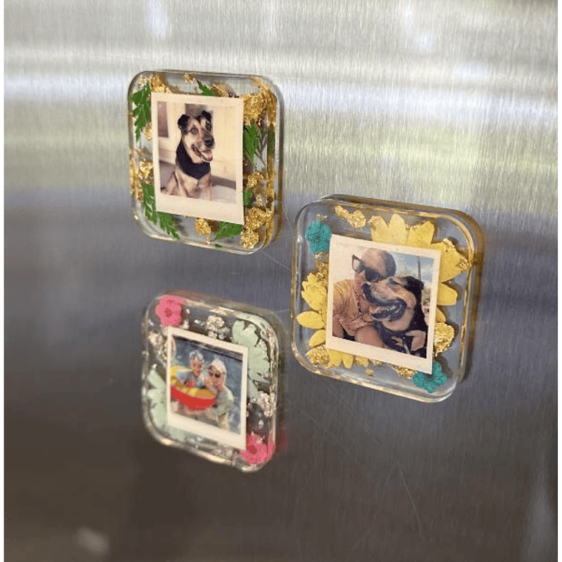 Custom Photo Resin Fridge Magnets