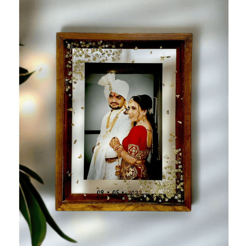 LED Light Transparent Resin Frame