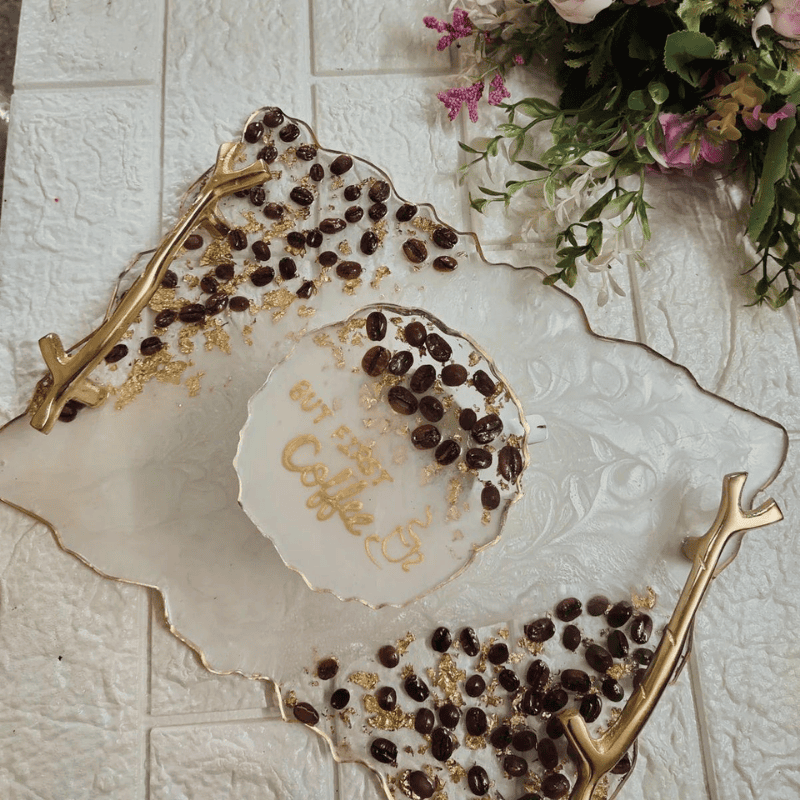 Luxury Handmade Resin Tray