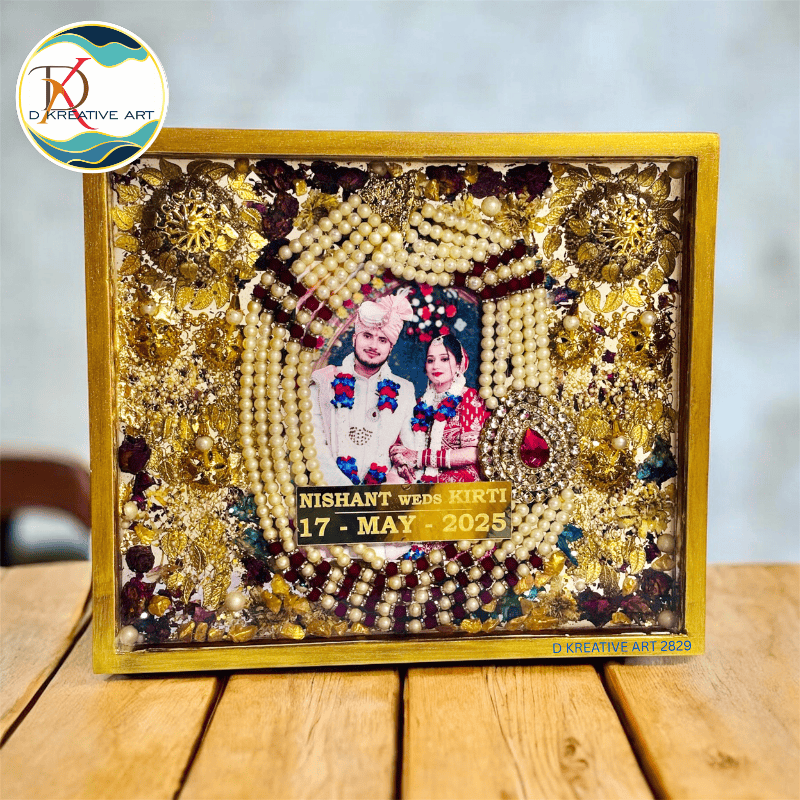 Varmala Preservation Resin Frame