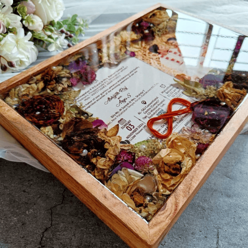 Varmala & Wedding Memory Preservation in Resin