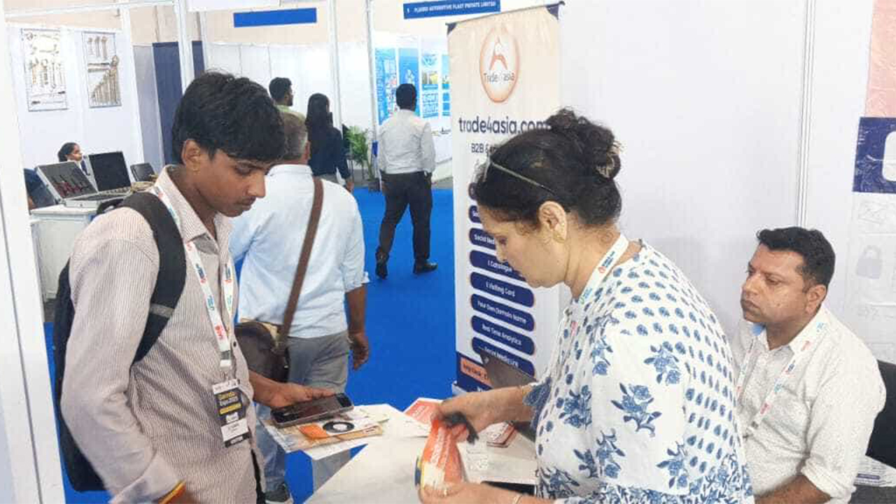 our stall in exhibition
